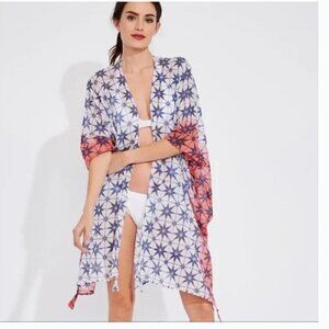Roller Rabbit Slate Beach Shrug O/S